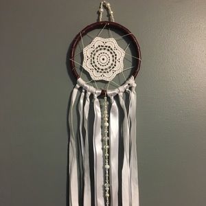 Handmade Dreamcatcher in white